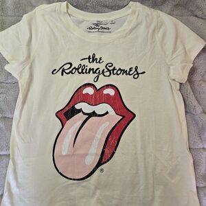 The Rolling Stones Cream Tee